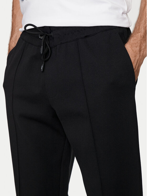 Guess Guess Παντελόνι υφασμάτινο M3YB18 KBT22 Μαύρο Regular Fit