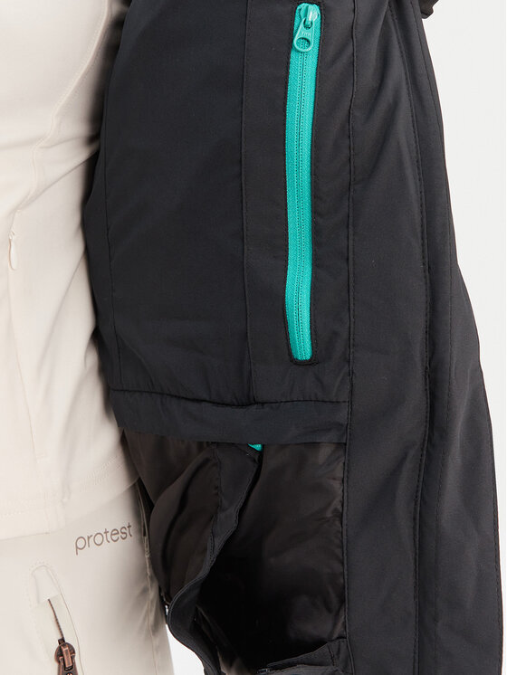 Roxy Roxy Lyžařská bunda Alofted ERJTJ03514 Černá Relaxed Fit