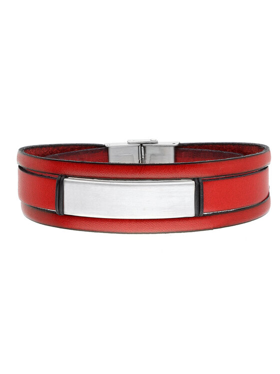Manoki manoki Bransoletka BA1138C Czerwony