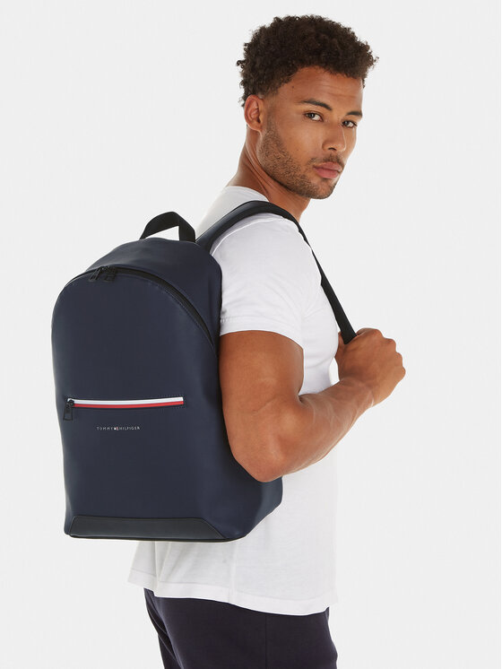 Tommy Hilfiger Zaino Th Ess Corp Dome Backpack AM0AM12200 Blu scuro