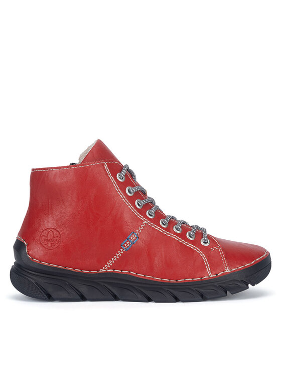 Rieker Rieker Botine 55020-33 Roșu