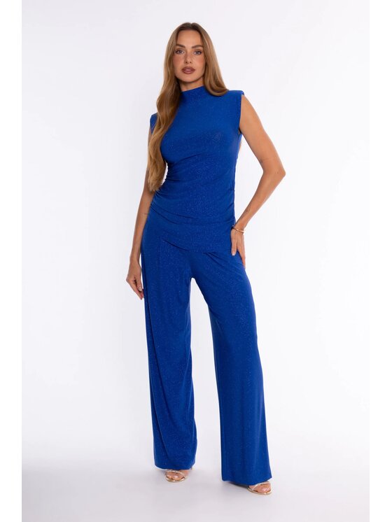 Made of Emotion Made of Emotion Completo maglietta e pantaloni M924 Blu A-Line Fit