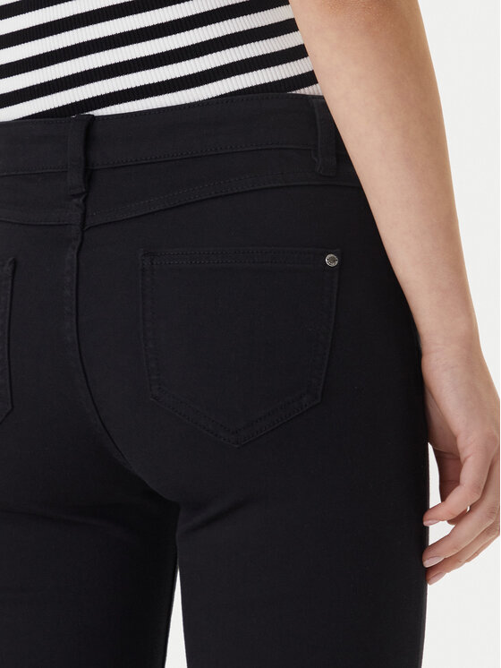 Morgan Morgan Džinsi 251-PETROI Melns Slim Fit