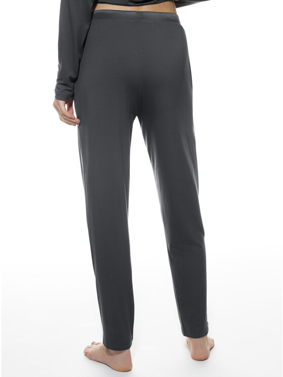 Mey Mey Spodnie damskie 1220023 Szary Relaxed Fit