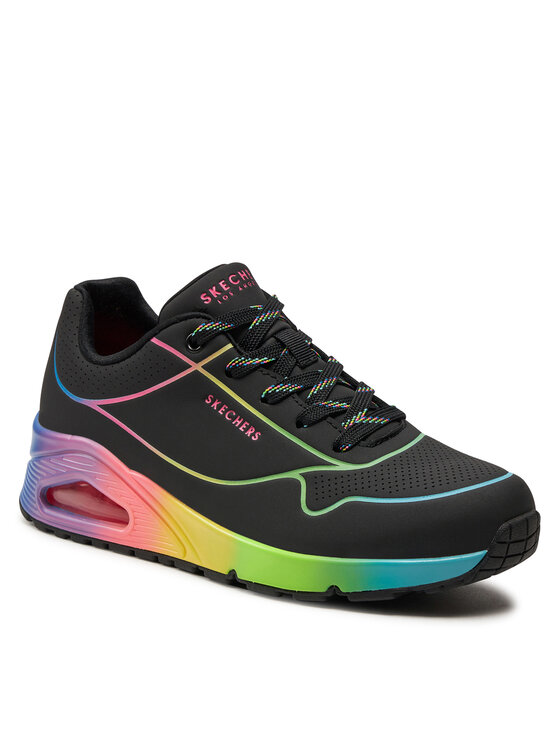 Skechers Skechers Tenisice Uno Pop Of Sunshine 155148/BKMT Crna