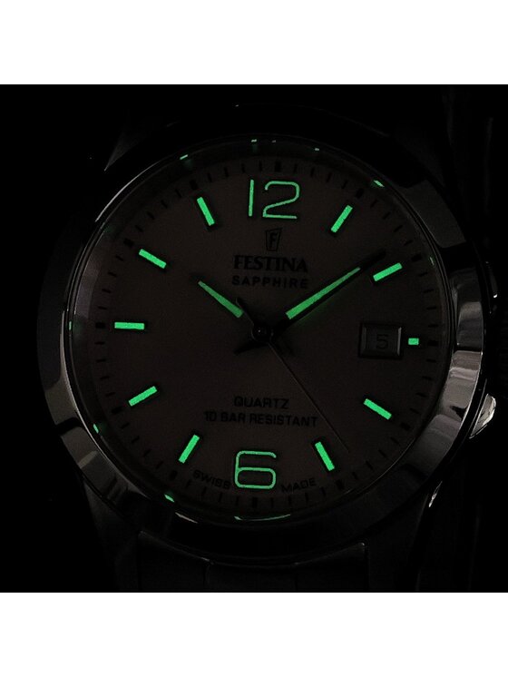 Festina Festina Ρολόι F20049-3 Ασημί