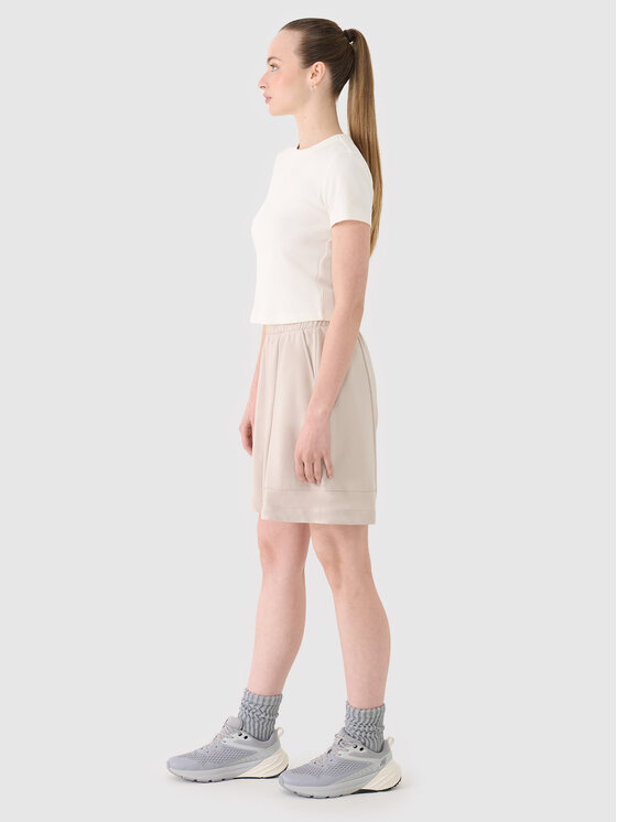 4F 4F T-Shirt SS MIDSHOP TEXTILE Biały Slim Fit