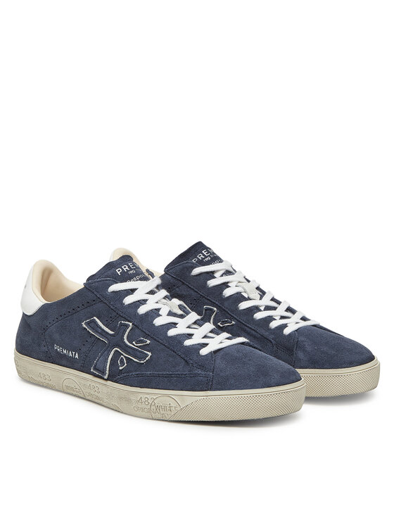Premiata Premiata Sneakersy Steven Var 6643 Tmavomodrá