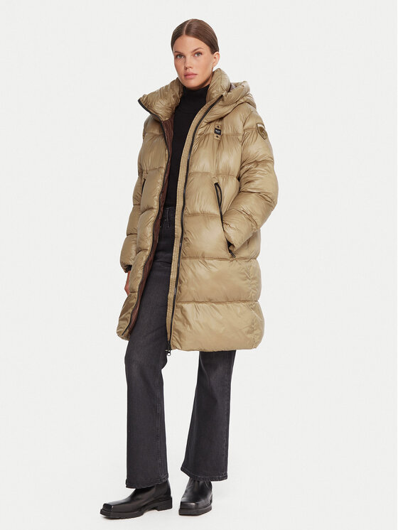 Blauer Blauer Talvemantel 25WBLDK02192 Pruun Regular Fit