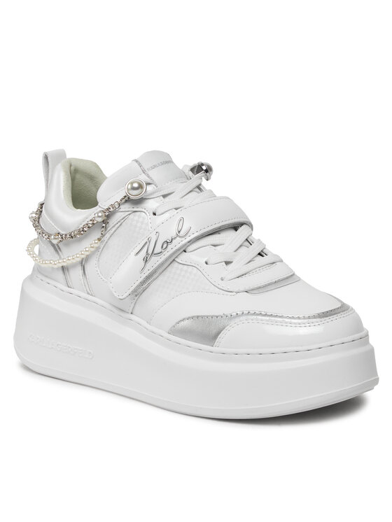 KARL LAGERFELD KARL LAGERFELD Sneakersy KL63544 Bílá