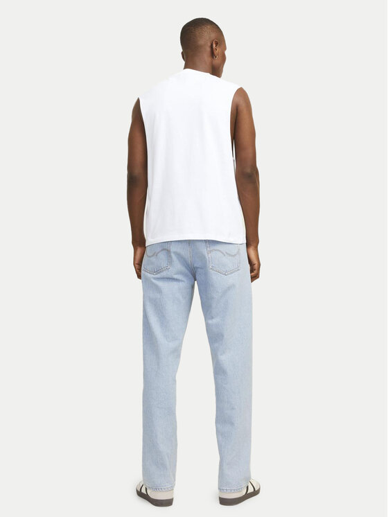 Jack&Jones Jack&Jones Tank-Top Jjestar 12249131 Weiß Oversize