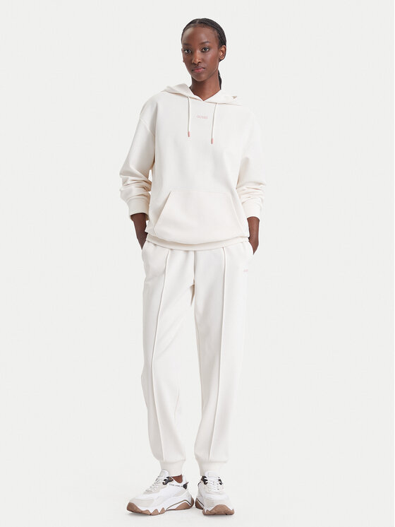 Guess Guess Суитшърт V6BQ17 K6354 Кремав Oversize