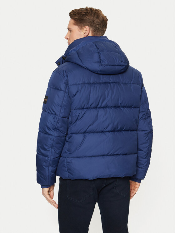 BOSS BOSS Зимно яке Omaris 50528573 Син Regular Fit