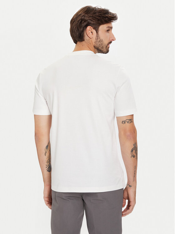 BOSS BOSS T-krekls H-Thompson 656 50551902 Balts Regular Fit