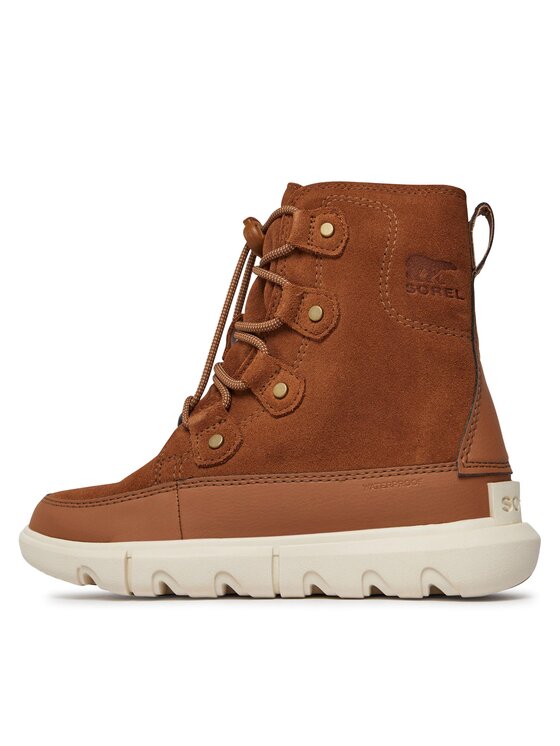 Sorel Sorel Śniegowce Youth Sorel Explorer™ Lace Wp NY4897-242 Brązowy