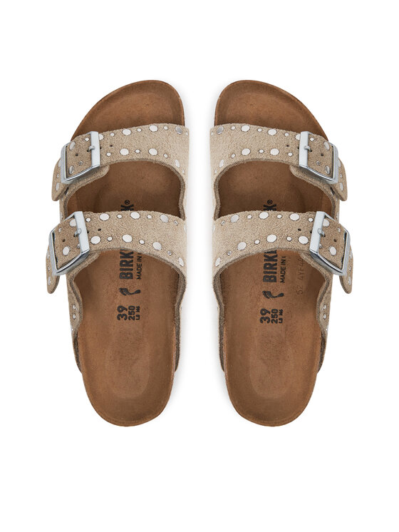 Birkenstock Birkenstock Шльопанці Arizona Rivet 1029390 Коричневий
