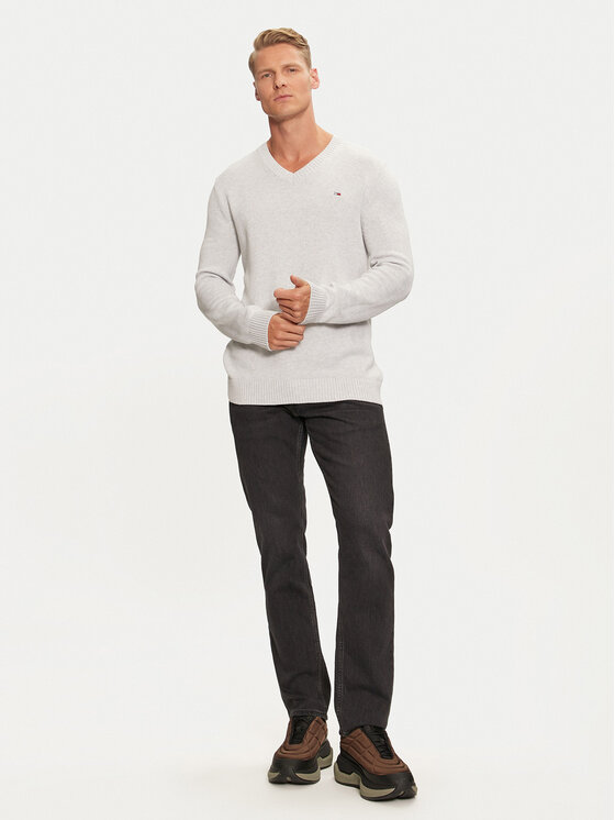 Tommy Jeans Tommy Jeans Džemperis Essential DM0DM19429 Gaiši zils Slim Fit