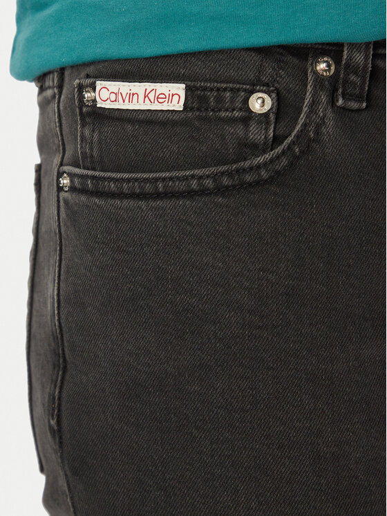 Calvin Klein Calvin Klein Farmer LV04RF758G Fekete Straight Leg
