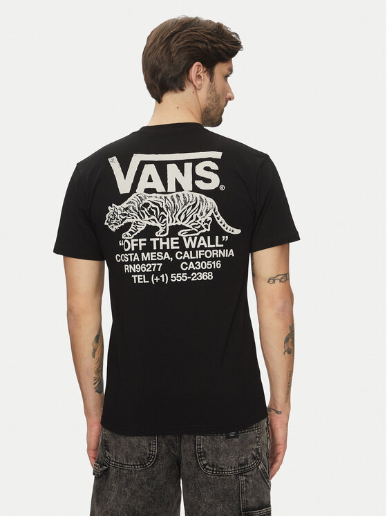 Vans Vans T-shirt Sneaky VN000M3Y Crna Regular Fit
