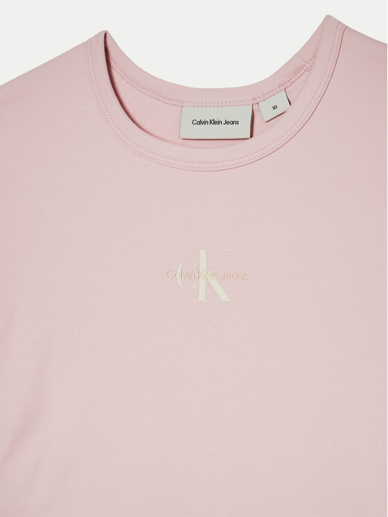 Calvin Klein Jeans Calvin Klein Jeans Haljina za svaki dan IG0IG02770 Ružičasta Relaxed Fit