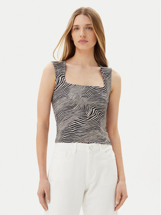 Vero Moda Vero Moda Felső Million 10312751 Bézs Slim Fit