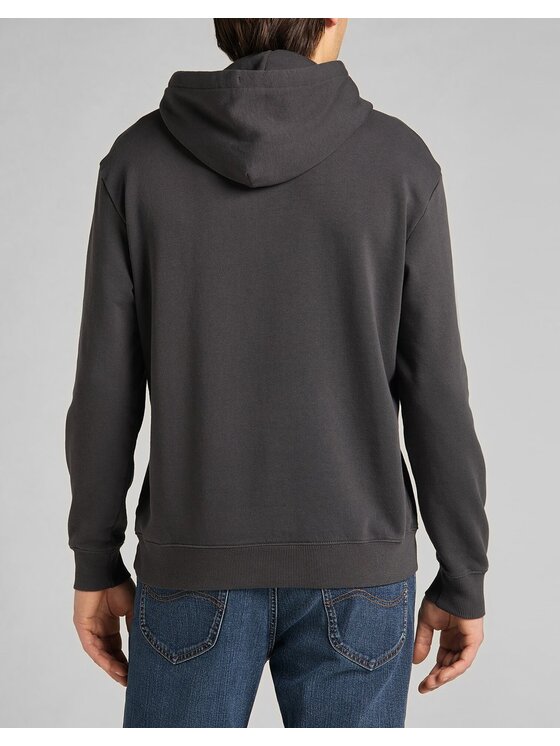 Lee Lee Felpa GRAPHIC HOODIE Grigio Regular Fit