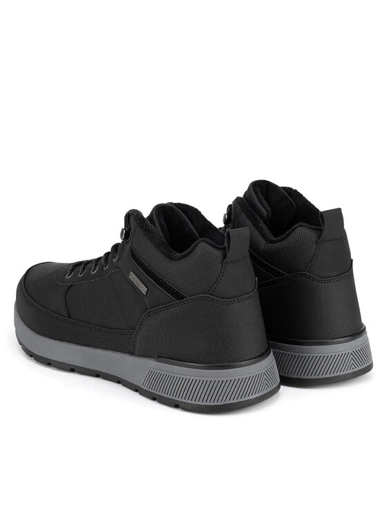 Lanetti Lanetti Schnürschuhe M-VS01543-11 Schwarz