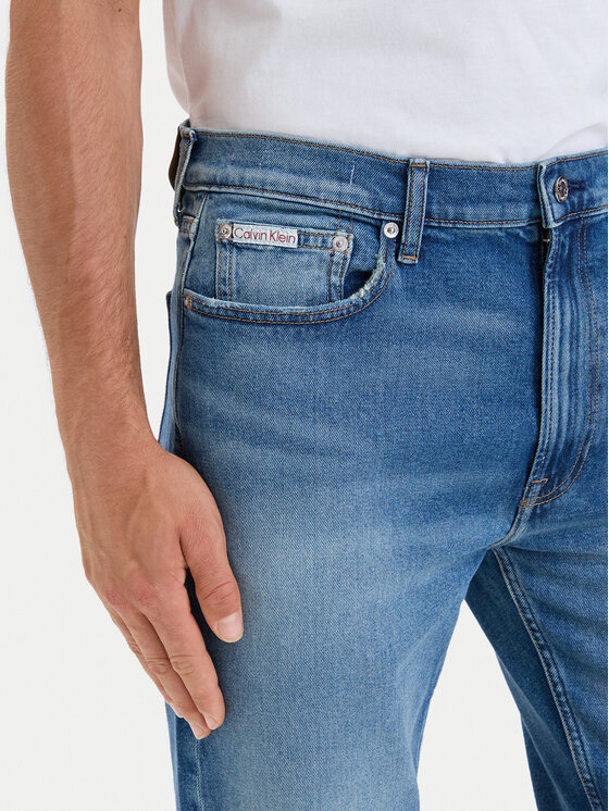 Calvin Klein Jeans Calvin Klein Jeans Дънки LV04RH743G Син Straight Fit