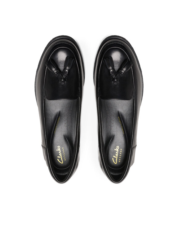 Clarks Clarks Loafersy Havisham Edge 26178703 Černá