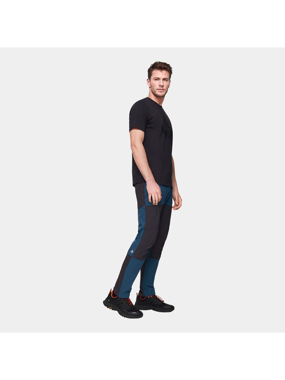 Alpinus Alpinus T-Shirt Mersmel Czarny Regular Fit