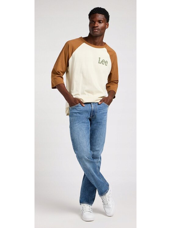 Lee Lee Jeansy Daren Zip Fly Niebieski Regular Fit