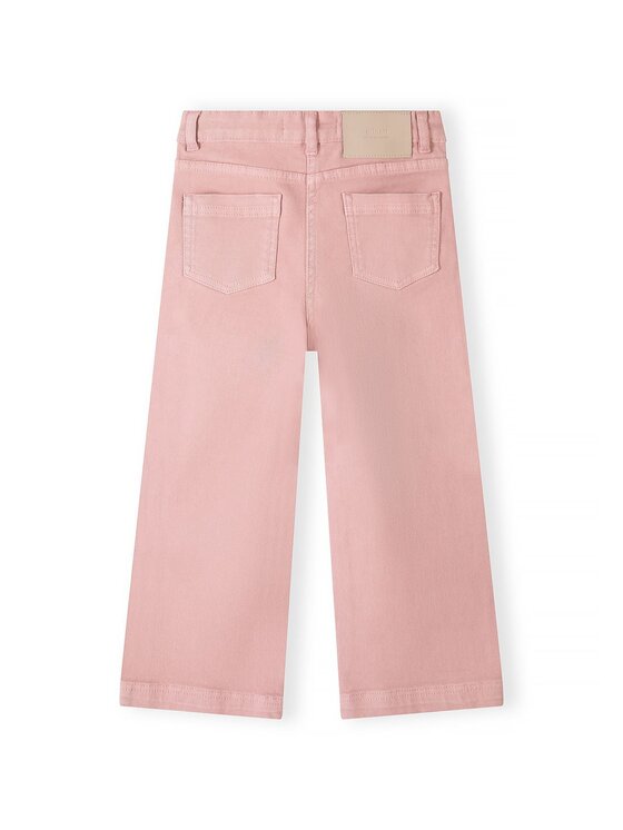 minoti minoti Spodnie materiałowe 32PANT154 Różowy Wide Leg