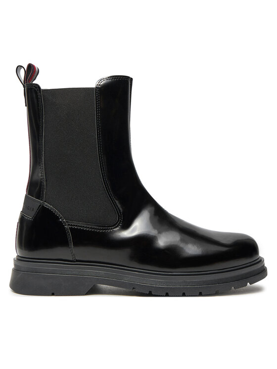 Tommy Hilfiger Členková obuv T4A5-33586-1453999 Čierna