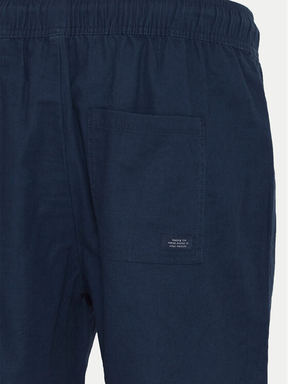 Blend Blend Šortky z materiálu 20716628 Tmavomodrá Regular Fit
