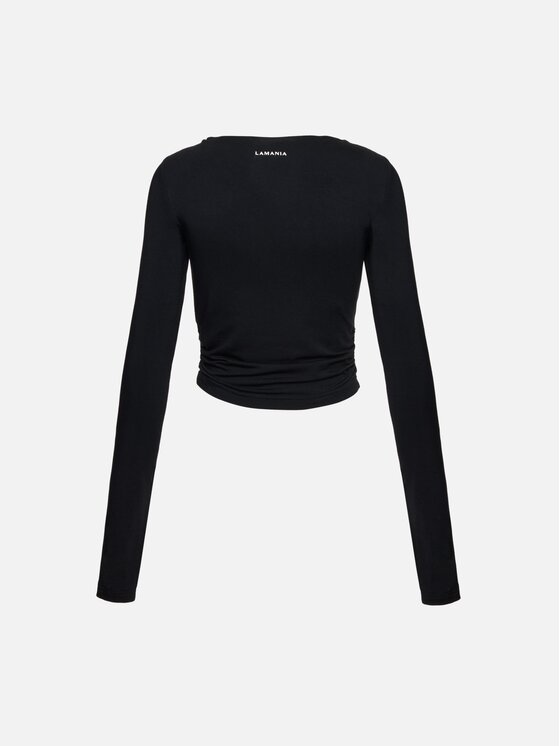 La Mania La Mania Top VEYA Czarny Basic Fit