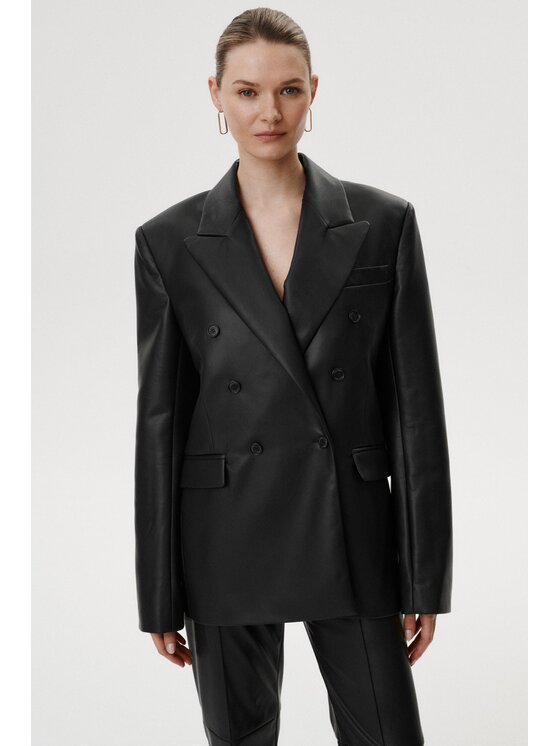 MARI PRETI MARI PRETI Giacca da abito Arvella Nero Oversize