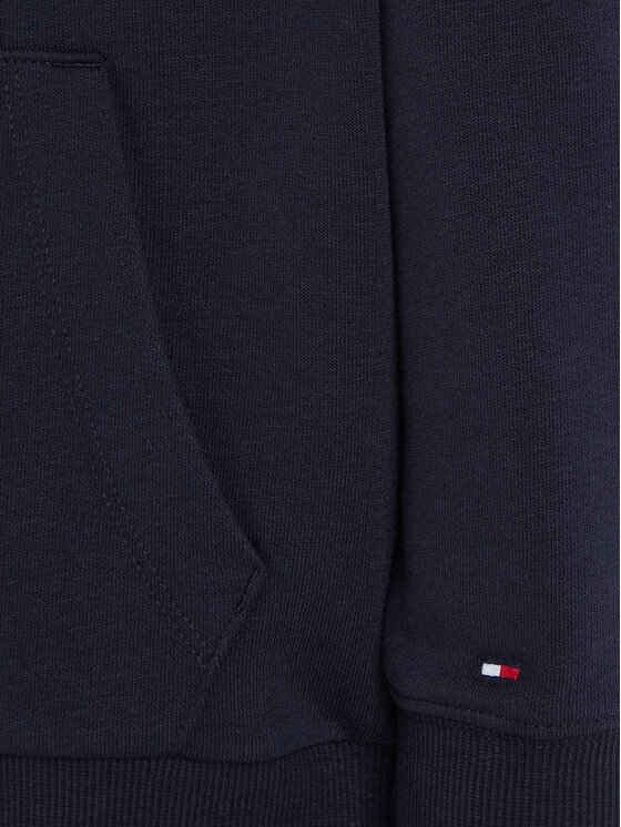 Tommy Hilfiger Tommy Hilfiger Majica dugih rukava KB0KB08500 M Tamnoplava Regular Fit