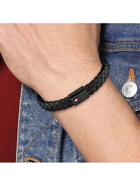 Tommy Hilfiger Tommy Hilfiger Náramek 2790331 Černá