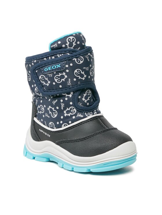 Geox Geox Μπότες Χιονιού B Flanfil Girl B Abx B263WG 0BCMN CF4N4 M Σκούρο μπλε