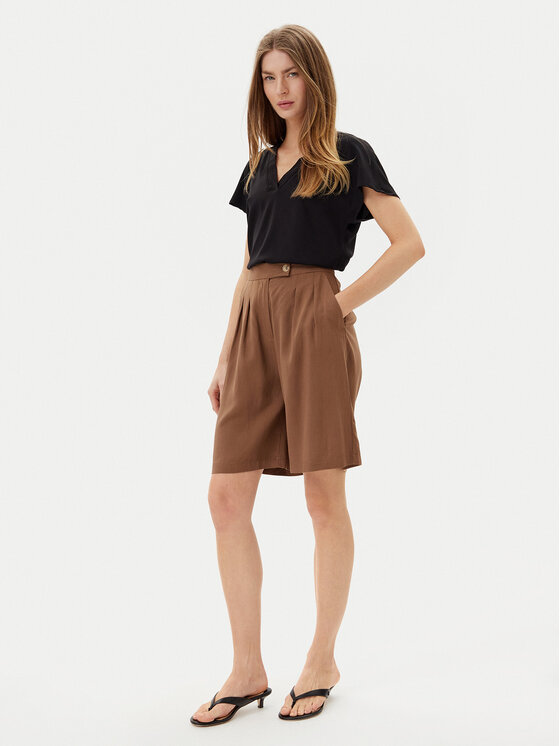 Vero Moda Vero Moda Μπλουζάκι Bella 10327551 Μαύρο Regular Fit