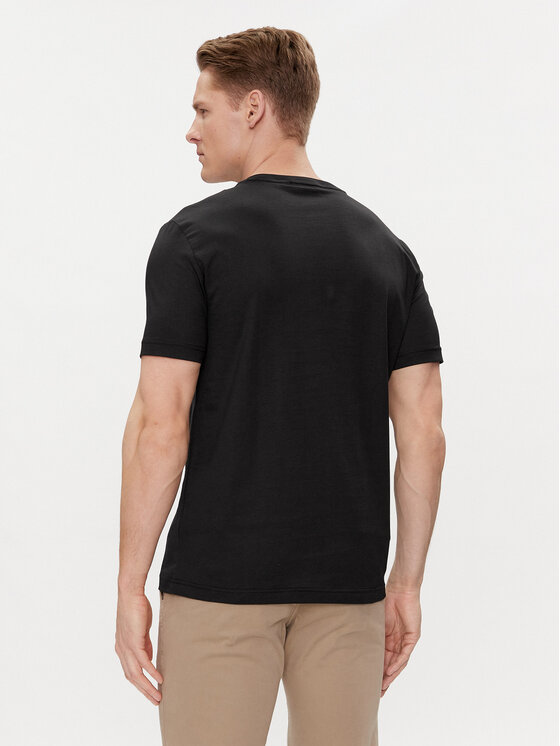Calvin Klein Calvin Klein T-Shirt Smooth K10K112507 Czarny Regular Fit
