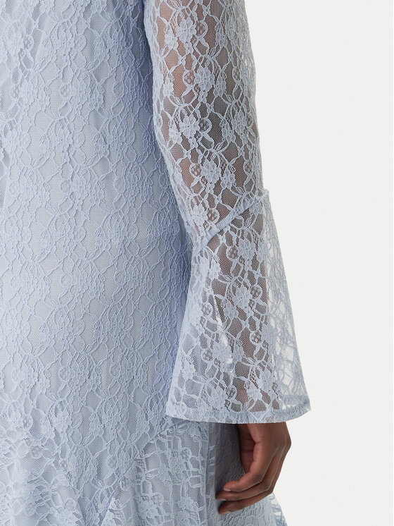 Vero Moda Vero Moda Letné šaty Loulou 10346192 Modrá Loose Fit