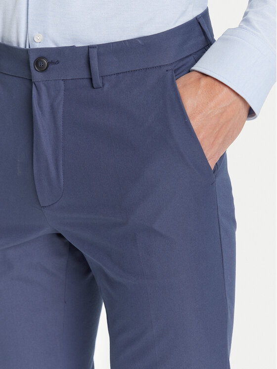 BOSS BOSS Čino bikses P-Kaiton1 50543945 Gaiši zils Slim Fit