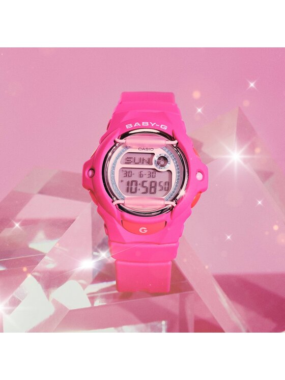 Casio Casio Zegarek 4549526425158 Różowy