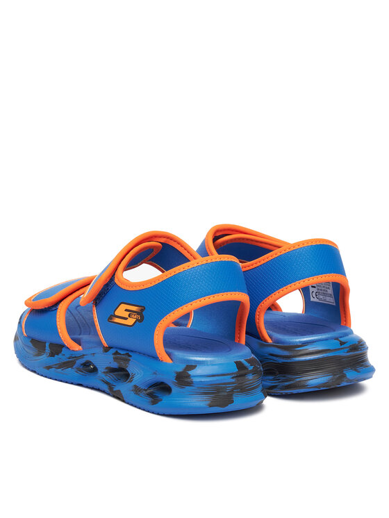 Skechers Skechers Sandały Sola Glow Sandal-Fusion Brights 407032L/BLOR Niebieski
