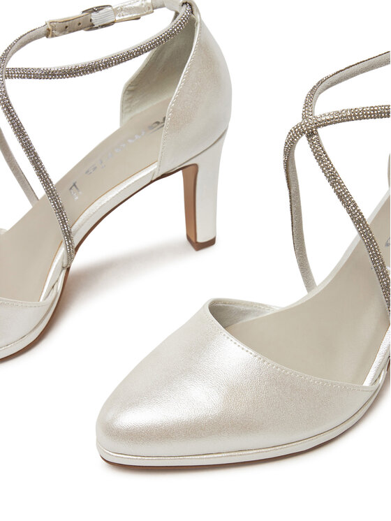 Tamaris Tamaris Scarpe basse 1-22450-42 Argento