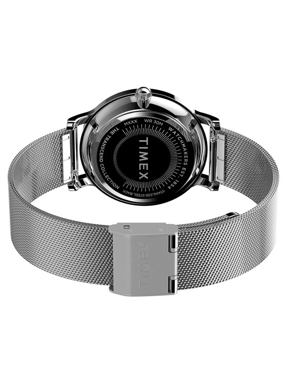 Timex Timex Ρολόι TW2W19100 Ασημί
