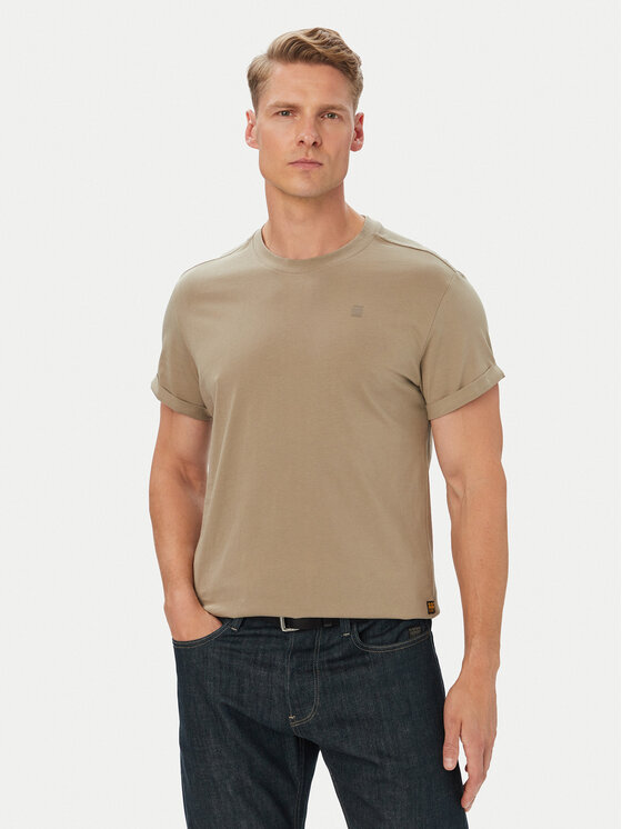G-Star Raw Majica Sustainable D16396-B353-2199 Zelena Relaxed Fit