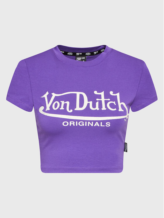 Von Dutch T-krekls Arta 6230047 Violets Regular Fit