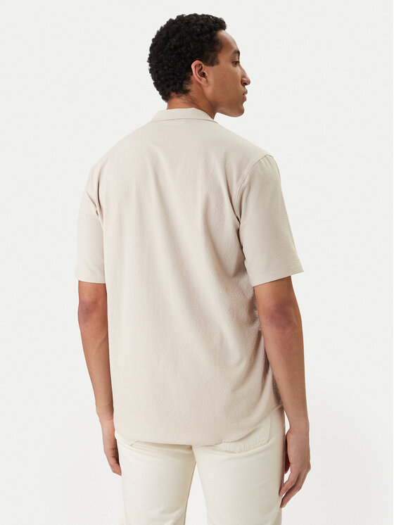 KARL LAGERFELD KARL LAGERFELD Srajca 605942 562034 Bež Regular Fit